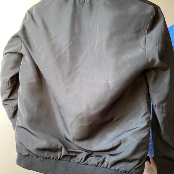 XS Zara black bomber jacket - Picture 2 of 4